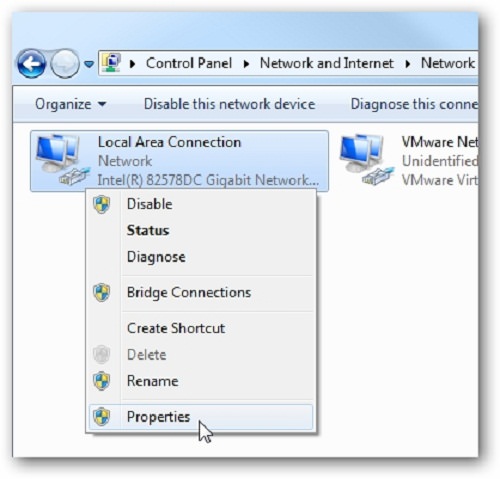 Hướng dẫn đổi Google DNS trên Windows 7