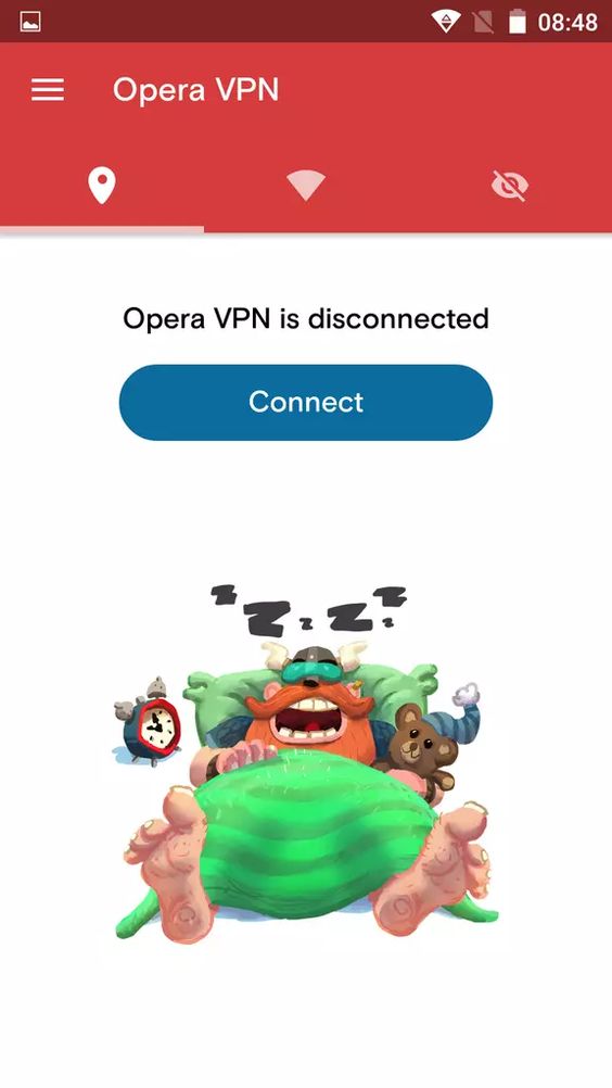 Fake IP trên Android bằng App opera vpn