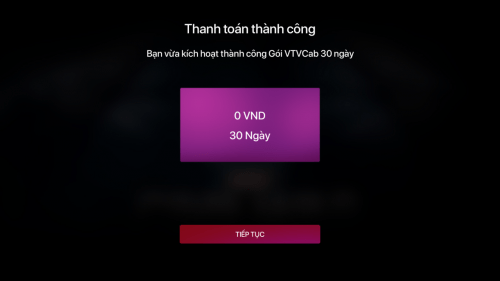 Hướng dẫn mua gói VTVcab trên FPT PlayBox