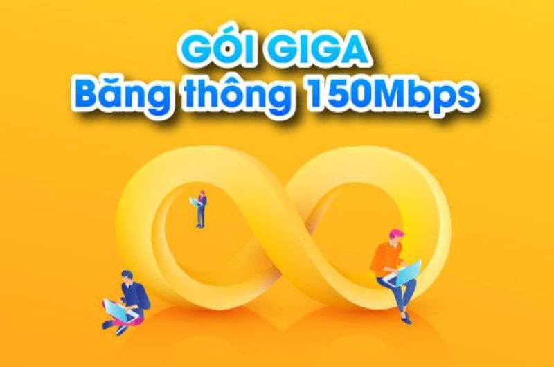 Gói cước Giga FPT có băng thông truy cập 150Mbps